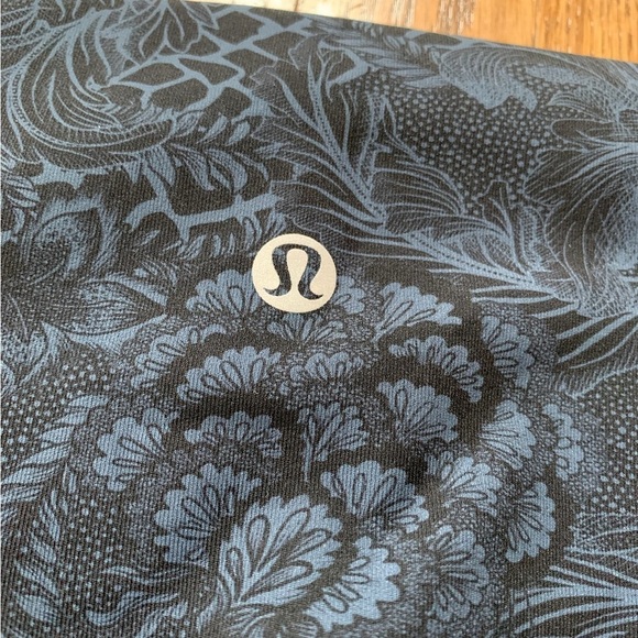 Lululemon Wunder Under High Rise Crop Tights Legging Floral Printed size 4 - Picture 5 of 6